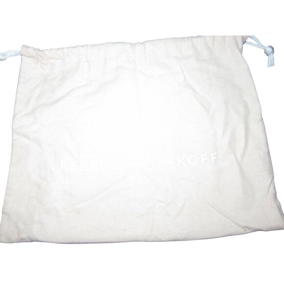 Rebecca Minkoff Vegan Python Embossed Leather Saddle Crossbody Bag in Pink Black - Picture 10 of 12